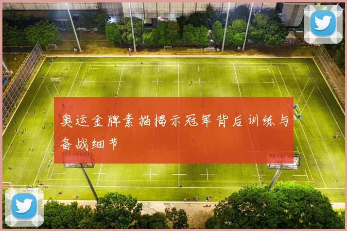 奥运金牌素描揭示冠军背后训练与备战细节
